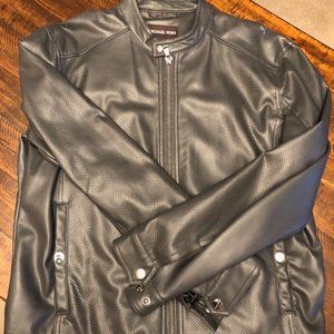 Michael Kors Men's Full Zip Gray Jacket - Size Large